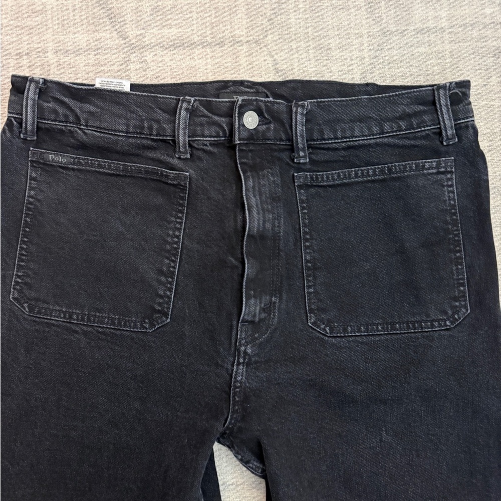 Polo Ralph Lauren Women's Black High Rise Jeans